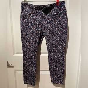 Gap Tapered floral print pants